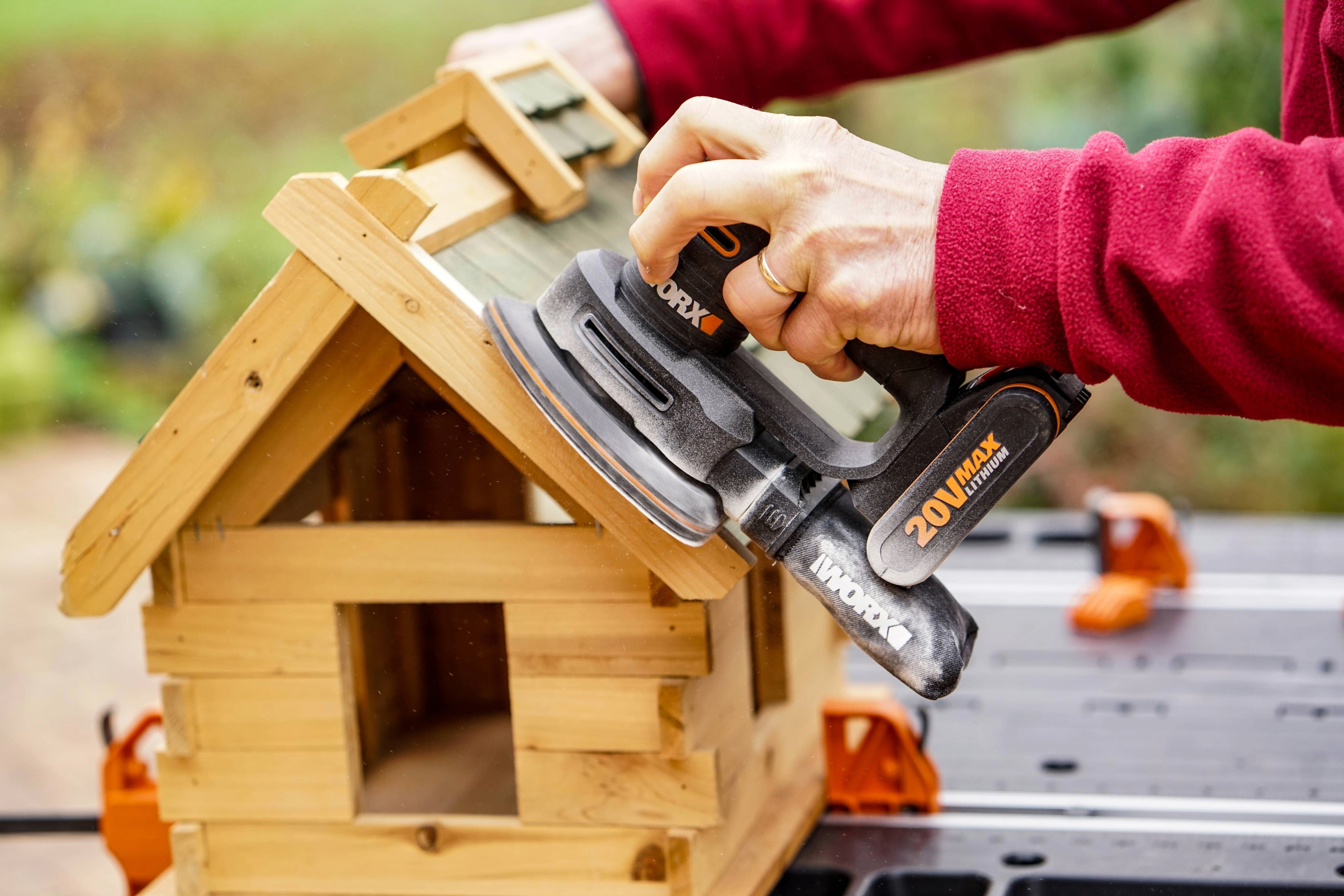 Worx WX822.9 - Multilijadora 20V (S/bat)